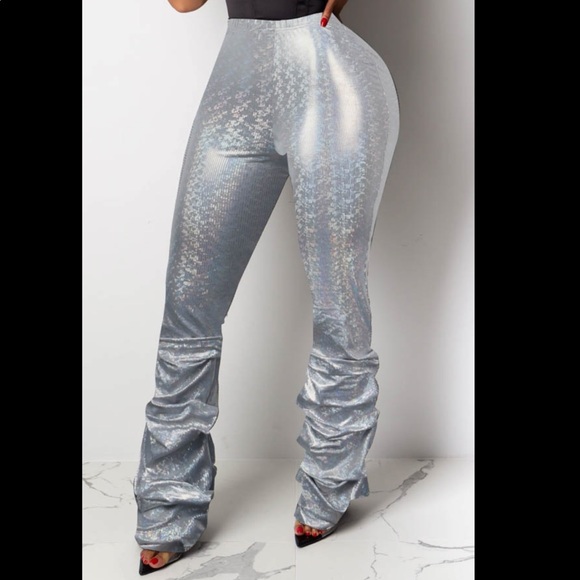 High waist bell pants - Picture 2 of 2